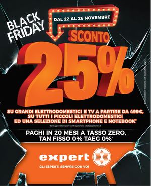 Volantino Expert -  Black Friday