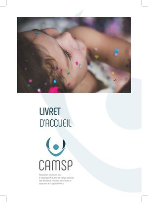 Livret Accueil - CAMSP Polyvalent de Vendée