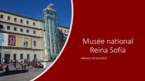 Quelques tableaux du Musée Reina Sofia