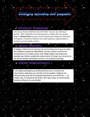 Códigos Morales Del Pasado