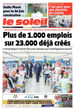 Edition Du 23 Novembre 2018
