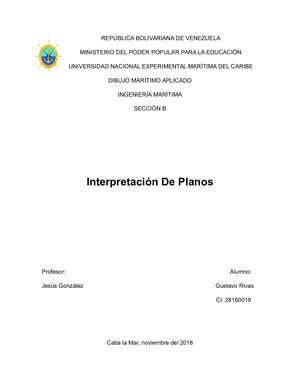 Monografia dibujo maritimo aplicado