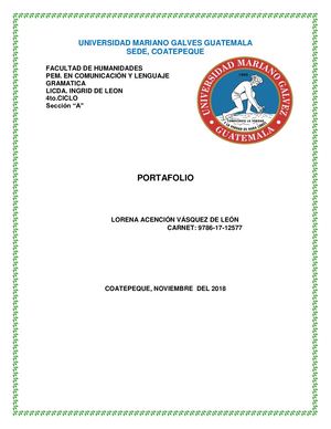 Portafolio, actividades y pensamiento descripcion tareas ejercicios