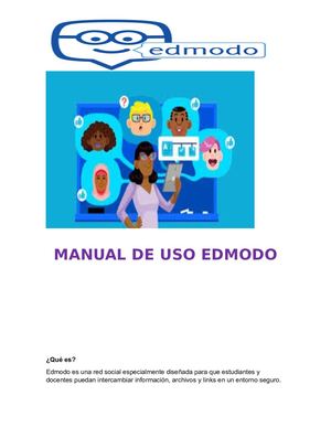 Manual De Uso Edmodo
