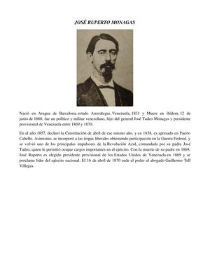 14. JOSÉ RUPERTO MONAGAS