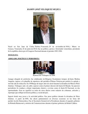 35. RAMÓN JOSÉ VELÁSQUEZ MUJICA