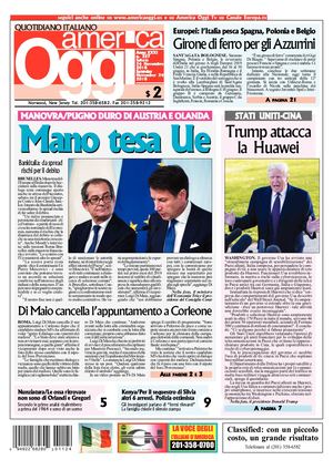 America Oggi 24 Novembre 2018