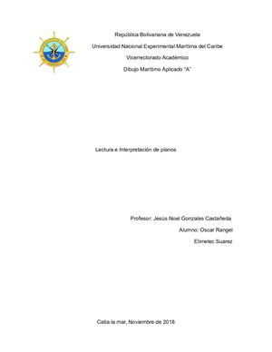 Monografia Dibujo Maritimo Aplicado