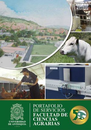 Portafolio De Servicios Facultad De Ciencias Agrarias
