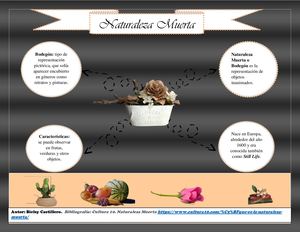 Infografía de Naturaleza Muerta