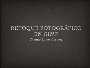 Retoques fotográficos