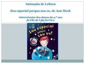 Sou Especial Porque Sou Eu! 4 º Ano Vc