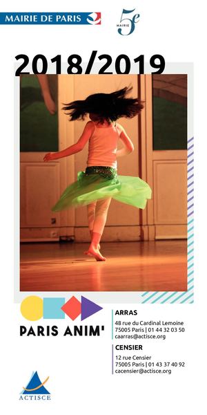 ACTISCE ARRAS CENSIER 2018