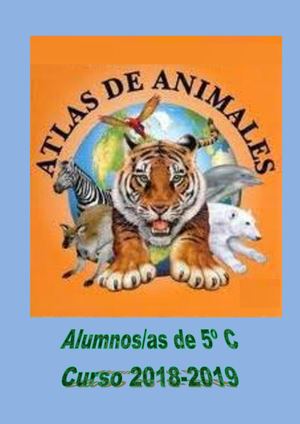 Libro de los Animales 5º C