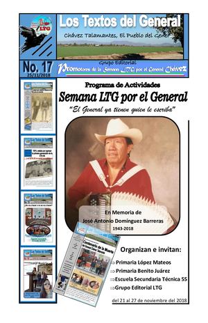 LOS TEXTOS DEL GENERAL REVISTA 17