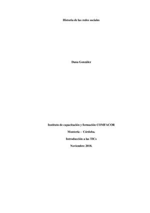 Historia De Las Redes Sociales Apa