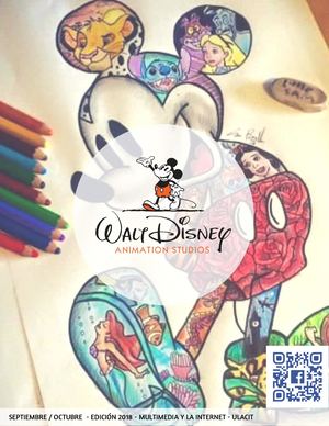Walt Disney Magazine. Por: Maria Ruan y Antonio Alvarez