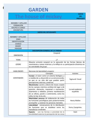 Formato De Planeacion Correccion Tic