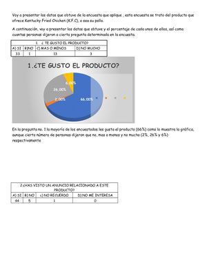 Español Iii Datos De La Encuesta