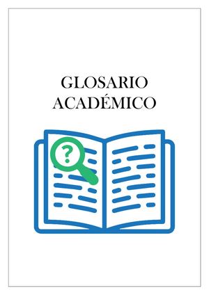 Glosario Oficial