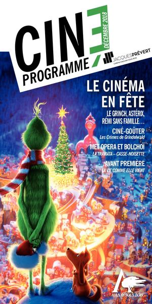 Programme cinéma - décembre 2018