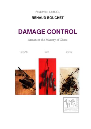 RENAUD BOUCHET DAMAGE CONTROL ARMAN OR THE MASTERY OF CHAOS