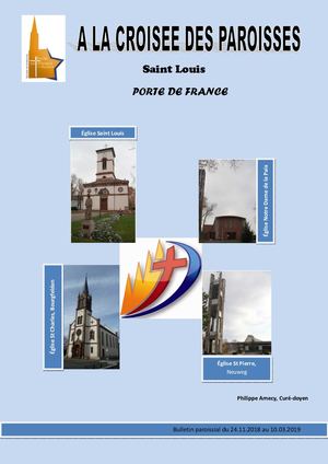 A La Croisee Des Paroisses Du 24 11 18 Au 10 03 18