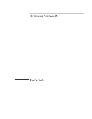 Calaméo - HP pavilion Notebook pc user's guide
