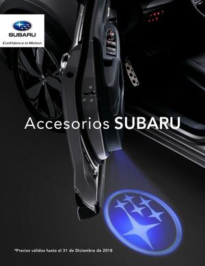 Catálogo Accesorios Subaru