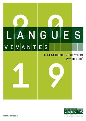 Catalogue Languesvivantes 2018 2019 BD