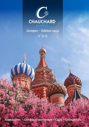 Chauchard Brochure Groupes 2019