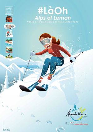 Brochure #LàOh - Les Alpes du léman -version anglais