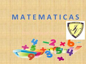 Presentación Curso Matemáticas
