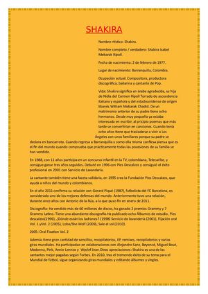 Shakira