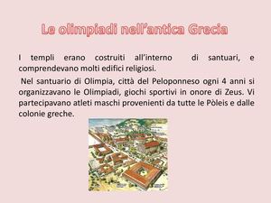 Le Olimpiadi, Scultura E Pittura