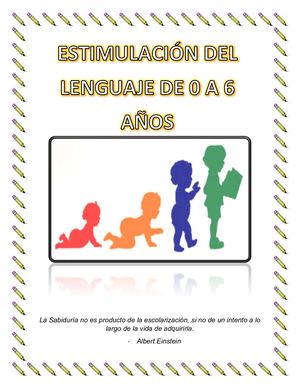 Estimulacion del lenguaje