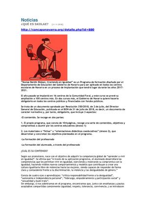 Acerca De Skolae Concapa Diario De Navarra