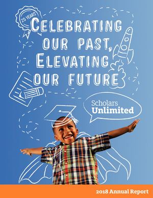 Scholars Unlimited 2018 Annual Report