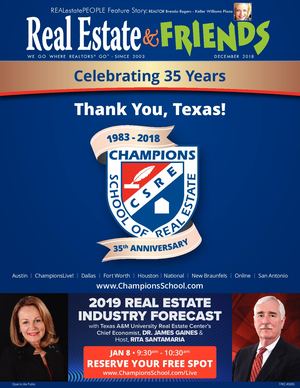 Real Estate and Friends Magazine, DEC 2018