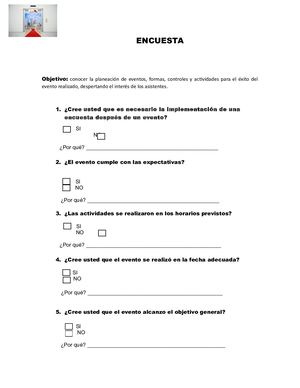 Encuesta De Satisfaccion