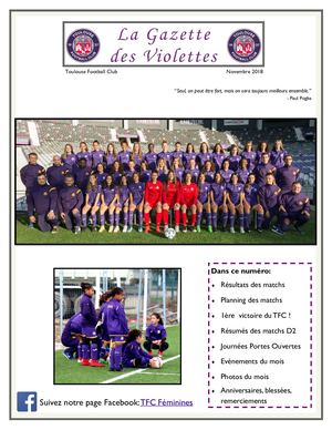 Gazette Des Violettes #50 novembre