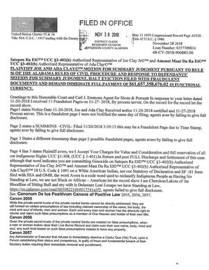 Motion For Summary Judgment Pursuant To Rule 56 Of The Alabama