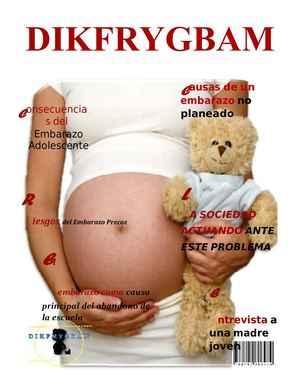 Revista embarazo adolescente