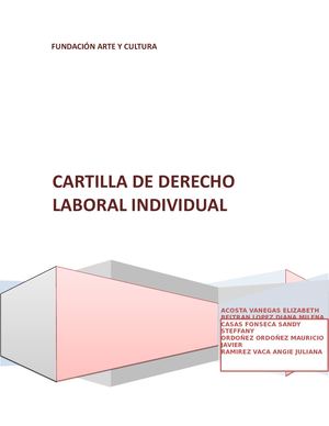 Cartilla De Derecho Laboral