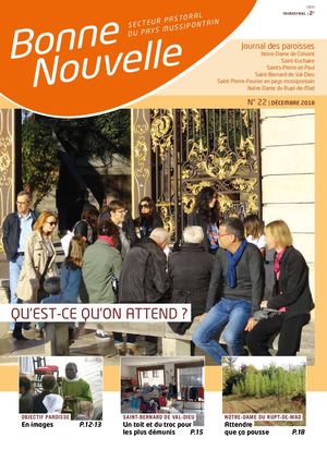 Bonne Nouvelle n°22, décembre 2018