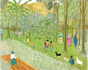 Plantando los árboles de Kenia