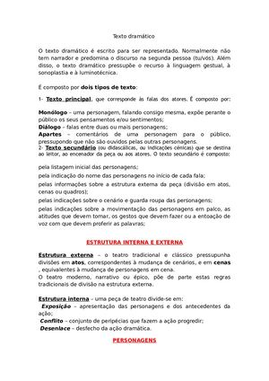 Texto Dramático