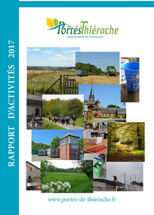 Rapport d'activités CCPT 2017