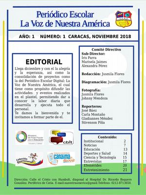 Periódico Escolar Nuestra América