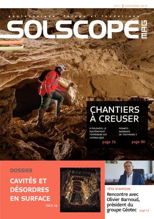 Solscope mag n°11 - Dossier spécial cavités souterraines - Partie I